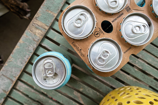 Earthrings 4 Pack Carrier - Sleek Can